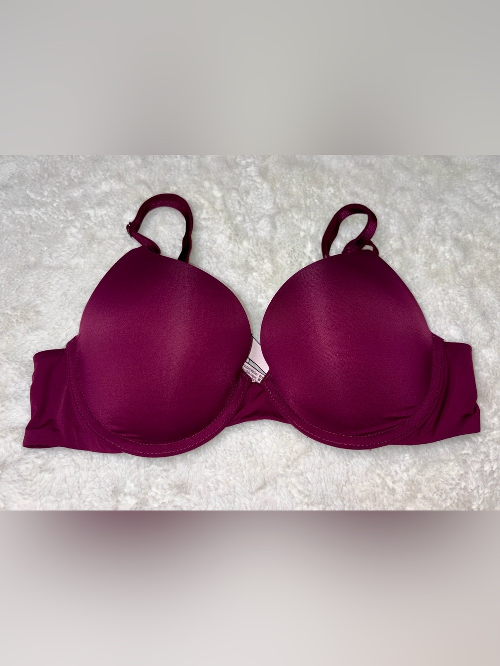 Victoria’s Secret “Perfect Shape” Body By Victoria 34B  Purple/Burgundy Push Up
